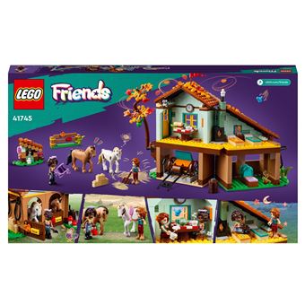 LEGO Friends 41745 L'Écurie d'Autumn, Jouet avec Chevaux, Carrosse, C