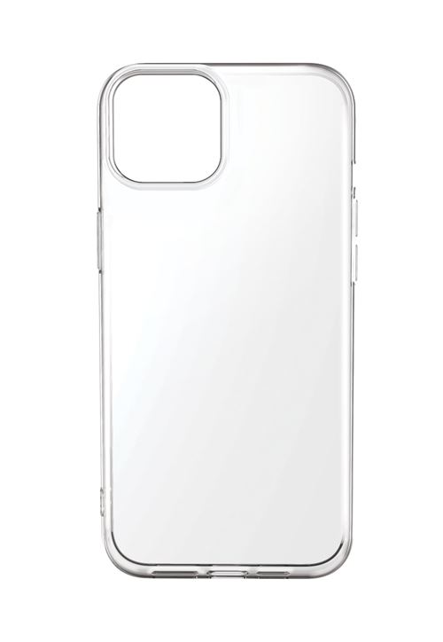 Coque renforcée souple pour iPhone 12s mini Muvit For Change Crystal Soft Transparent