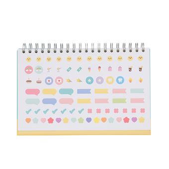 Planning semainier Mr. Wonderful C'est ici que commencent les rêves réalisés