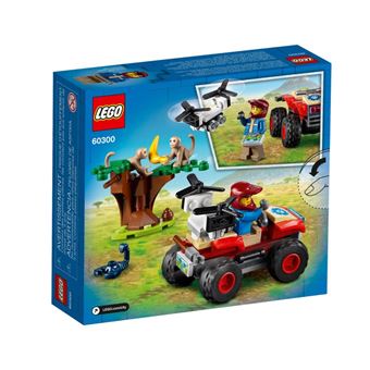 LEGO® City 60300 Le quad de sauvetage des animaux sauvages