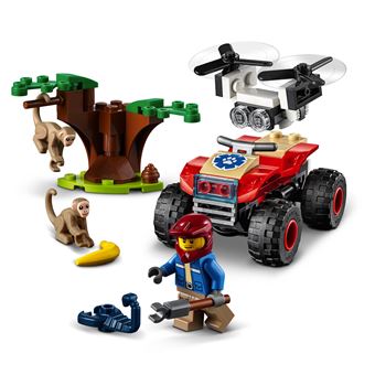 LEGO® City 60300 Le quad de sauvetage des animaux sauvages