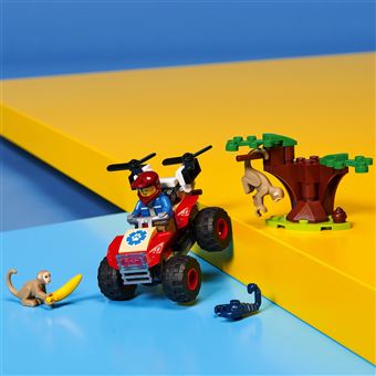 LEGO® City 60300 Le quad de sauvetage des animaux sauvages