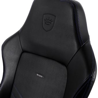 Siège Noblechairs Hero Cuir Noir et Bleu