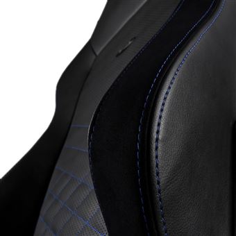 Siège Noblechairs Hero Cuir Noir et Bleu