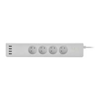 Multiprise connectée intelligente Onearz Connect 4 prises et 4 ports USB