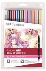 Set de 12 feutres Tombow France & Benelux Abt Dual Pastels