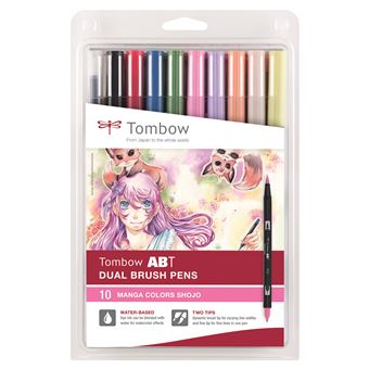 Set de 12 feutres Tombow France & Benelux Abt Dual Pastels