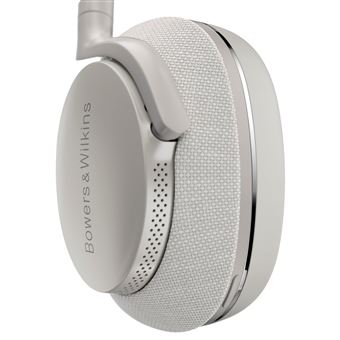 Casque supra-auriculaire sans fil Bluetooth Bowers & Wilkins PX7 S2 à réduction de bruit Gris