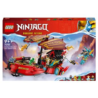 LEGO® Ninjago® 71797 Le QG des ninjas La course contre la montre