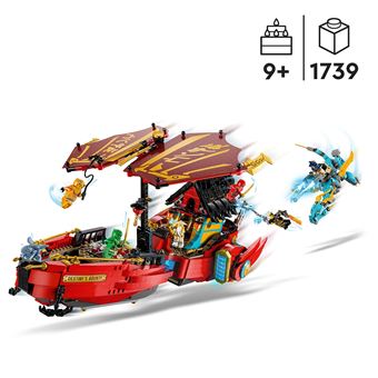 LEGO® Ninjago® 71797 Le QG des ninjas La course contre la montre