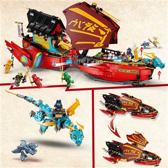ぐし LEGO 71797 Le QG des ninjas - La course contre la montre