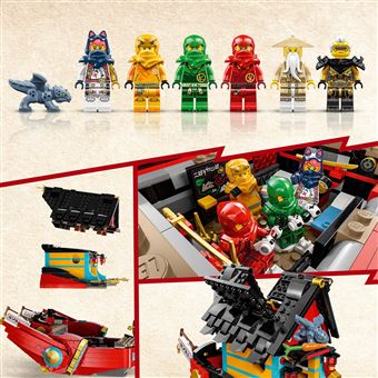 LEGO®-NINJAGO® Le Q.G des ninjas Jeu pour Enfant 9 Ans et Plus