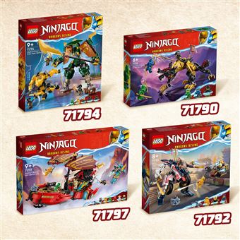 LEGO® Ninjago® 71797 Le QG des ninjas La course contre la montre