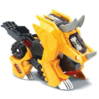 Véhicule transformable interactif Vtech Switch et Go Dinos Molops Super Tricératops