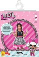 Déguisement Luxe L.O.L. Surprise Diva et Serre-tête Taille M