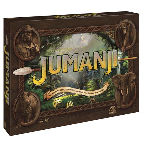 Boite de Jeu d’ambiance Games Jumanji Rétro Nouvelle Edition