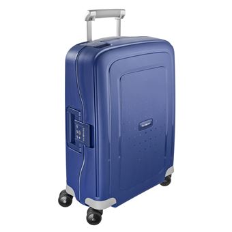 Valise cabine à 4 roues Samsonite S''cure 55 cm Bleu
