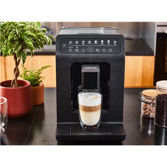 Machine cappuccino et expresso automatique Krups Evidence Eco-Design EA897B10 1450 W Noir