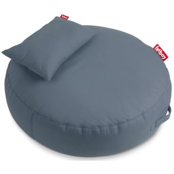 Pouf d'extérieur et coussin Fatboy Pupillow Bleu acier