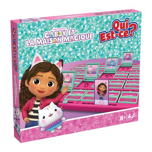 Boite de Jeu d’ambiance Winning Moves Qui Est-ce ? Gabby et la maison magique
