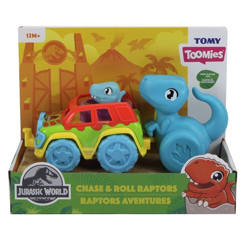 Jouets À Pousser Tomy Raptors Aventures