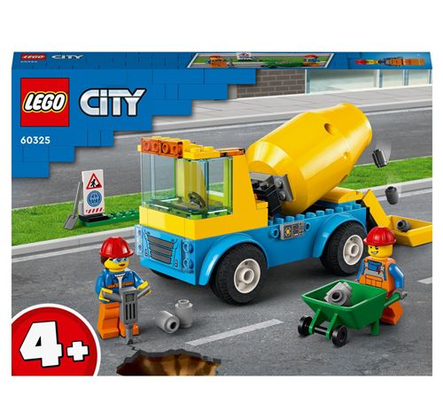 LEGO® City 60325 Le camion bétonnière