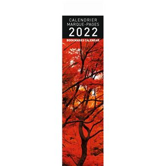 Calendrier Pictura 2022 Marque-Page Arbres