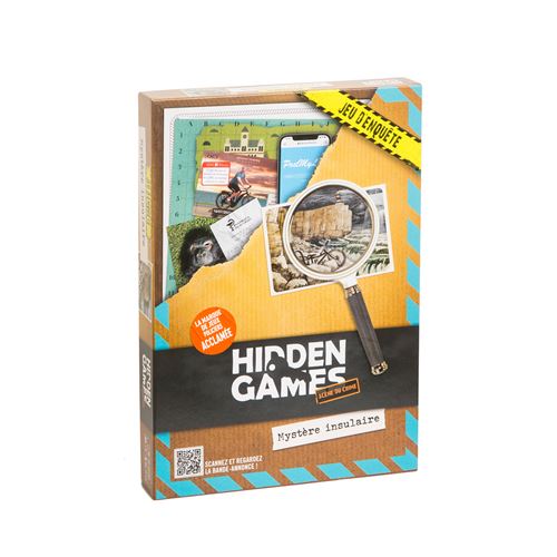 Jeu d'enquête Hidden Games Mystère Insulaire