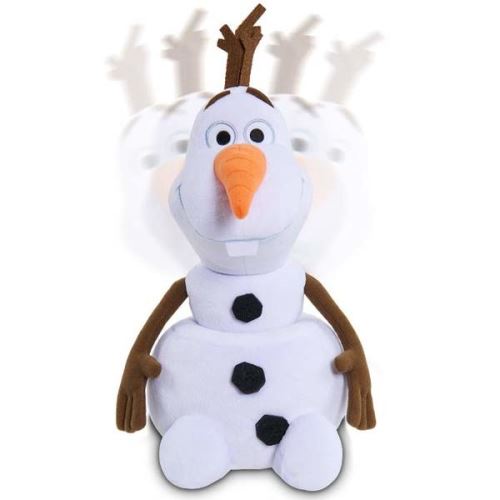 Peluche interactive Disney La Reine des Neiges 2 Olaf Avance et se balance