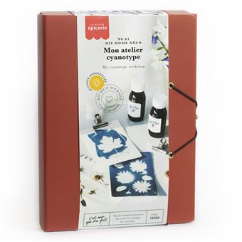 Kit créatif La Petite épicerie Mon Atelier Cyanotype