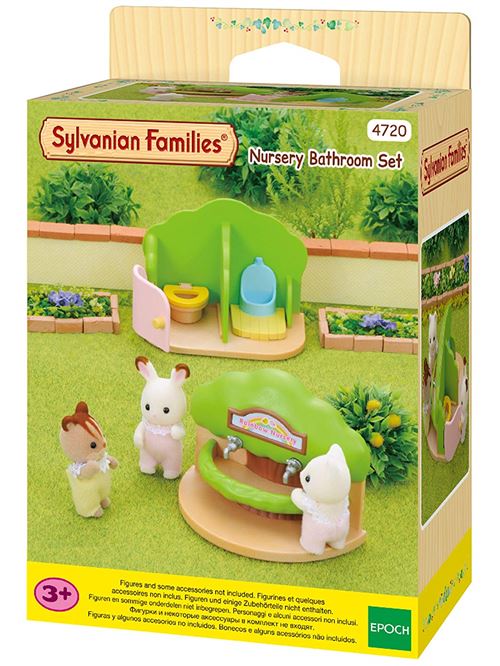 Playset Sylvanian Families Toilettes Lavabo Crèche