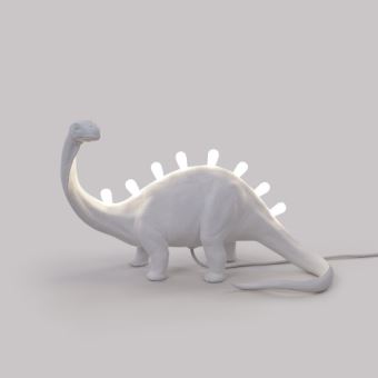 Lampe à poser Seletti Dinosaure Jurassic Brontosaurus Gris