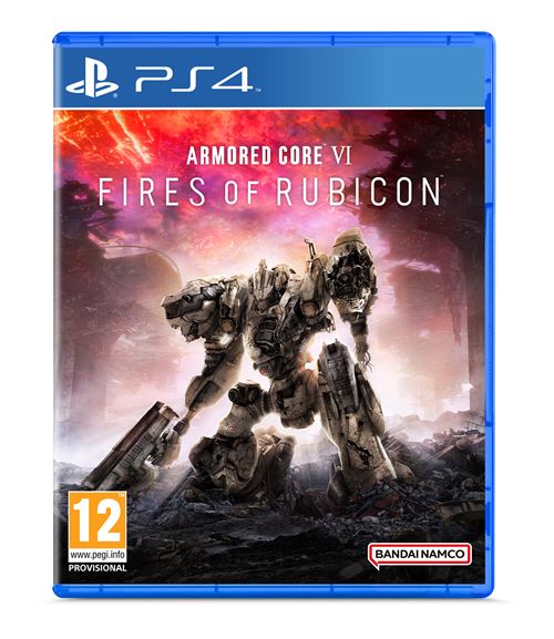 Pochette avant du jeu Armored Core VI: Fires of Rubicon Launch Edition PS4