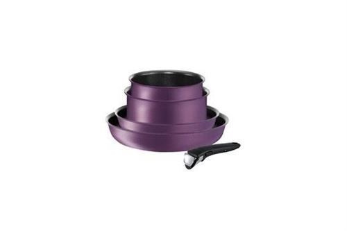 Batterie de cuisine 5 pièces Tefal Ingenio Performance Prune