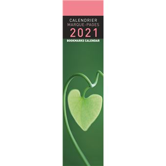 Calendrier Aquarupella Marque Pages Nature 2021