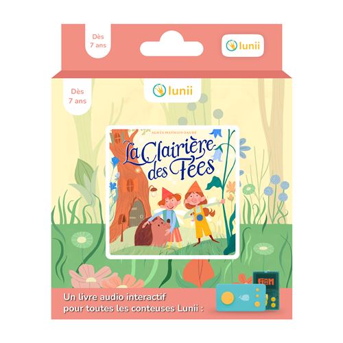Livre audio Fabrique à histoires Lunii La clairière des fées - vue 1