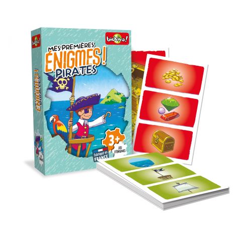 Mes Premières Énigmes ! Pirates Bioviva