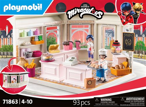 Playmobil Miraculous 71863 Boulangerie Dupain Cheng