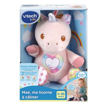 Peluche Vtech Baby Maé ma licorne à câliner - 1