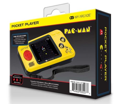 Portable pac man pocket 2024 player