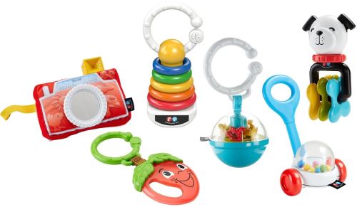 Fisher-Price : Coffret éveil musique avec 6 mini-jouets