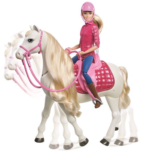 Poupee Barbie et Son Cheval de Reve Poupee Achat prix fnac