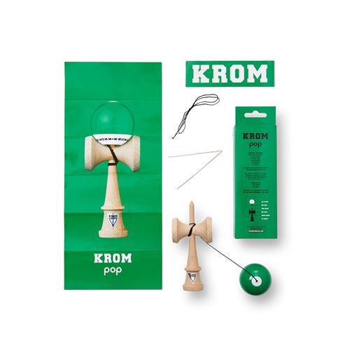Jeu De Plein Air Krom Kendama Pop Vert