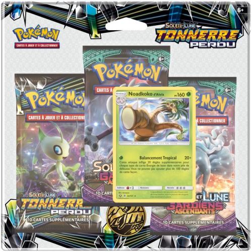 Pack de 3 Boosters Pokémon Soleil et Lune 8