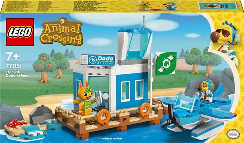 LEGO® Animal Crossing™ 77051 Voyage aérien avec Dodo Airlines