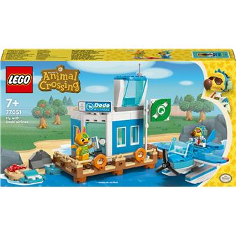 LEGO® Animal Crossing™ 77051 Voyage aérien avec Dodo Airlines