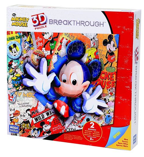 Disney puzzle 3D Breakthrough Mickey Mouse (300 pièces)