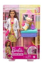 BARBIE BARBIE COFFRET DOCTEURE (BRUNE