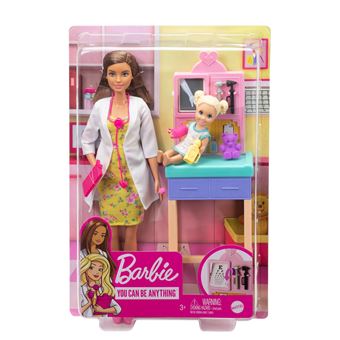 BARBIE BARBIE COFFRET DOCTEURE (BRUNE