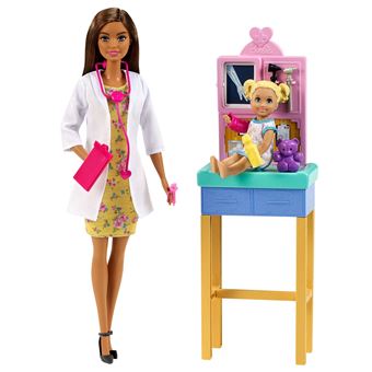 BARBIE BARBIE COFFRET DOCTEURE (BRUNE